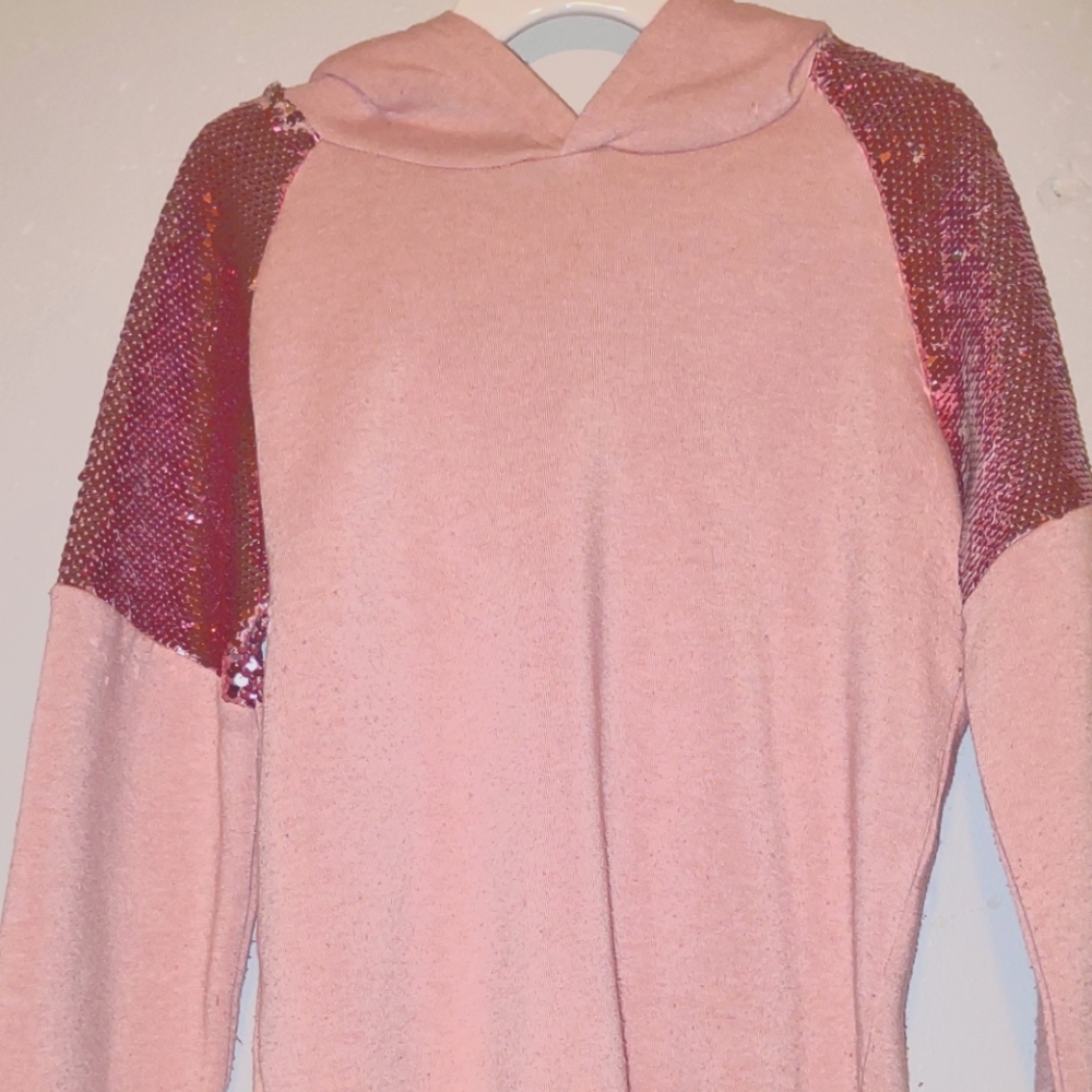Girls Sequin Hoodie